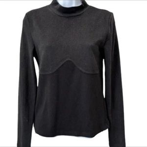 Vero Moda long sleeve high neck knit top - size medium